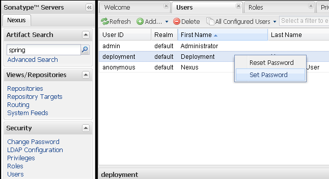 EclipseĴJAVA WEB-Maven Nexus