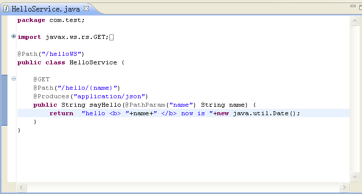 һ룬ӣʵ java restful webservice