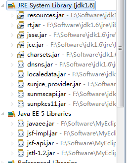 JRE system libraryJava EE librariesеjarļʲô,СƳλԭ