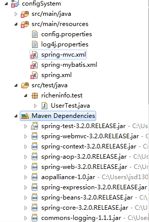 Spring MVC mybatis + maven Ŀļ,ô