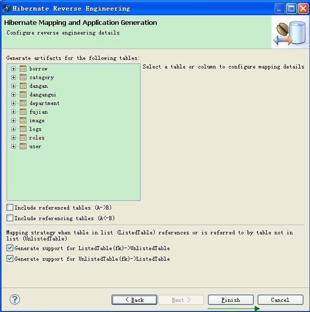 SSHMyEclipse 8.5ϸ  (Struts2.1+Spring3.0+Hibernate3.3)