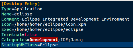 Ubuntu12.04 Eclipse launcher