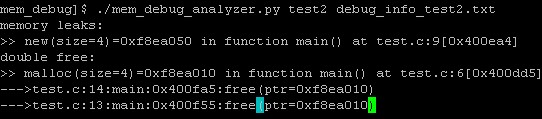 memory leak & double freeôŲ