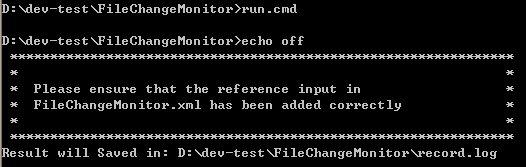 Customized Utility һ: FileChangeMonitor