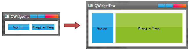 Qtе Size Hints  Size Policies