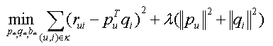 baselinesvdstochastic gradient descentĸԻƼϵͳ