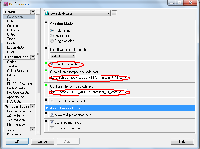 PL/SQL DeveloperWin7°װOracle64Bitͼ