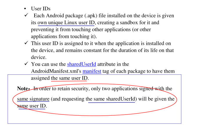 AndroidպȨޢ-ShareUserIdļ(File Access)-Security and Permission