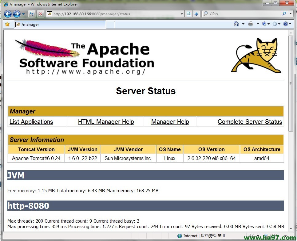 yumٰװApache+PHP+Tomcat(JSP)+MySQL