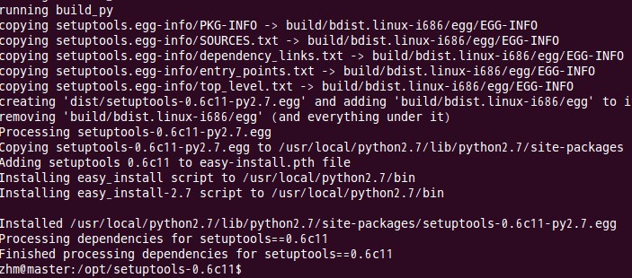 linuxϵpythonװ(setuptools)