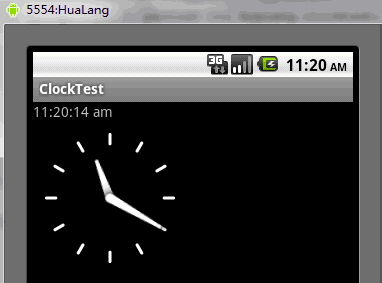 תAndroid-ƪ-AnalogClock,DigitalClock