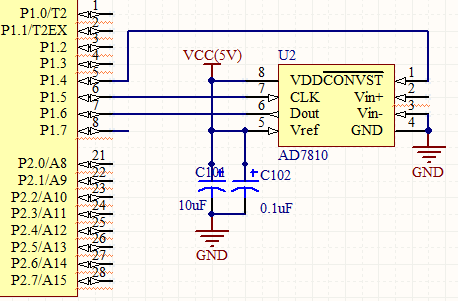 STC89C52 ȡAD7810쳣