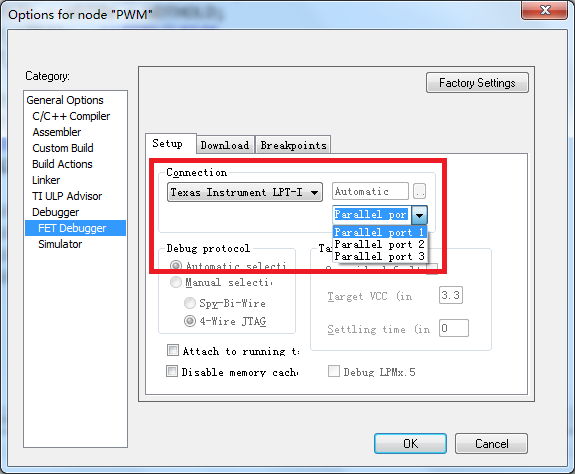 iar embedded workbench for msp430 5.51 ûJTAGͨس