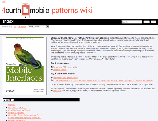 Mobile UI Design Patterns: ʮ+ Sites for Inspiration