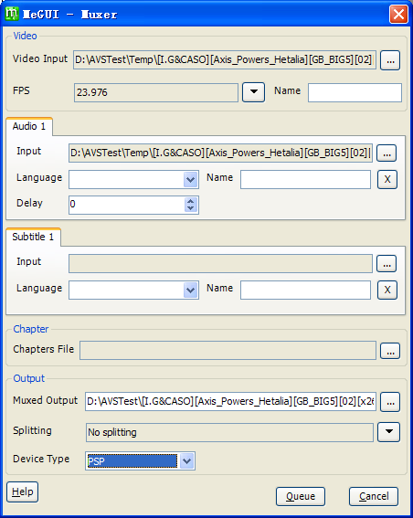 ʵΪĻЧMeGUI + AVSѹPSP MP4AVCƵ03 - ʵսתƪ