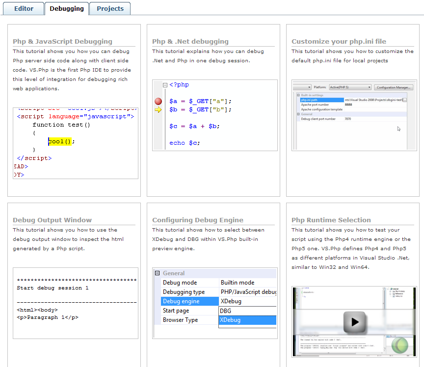 VS.PHP + YiiFramework ϿPHPӦ