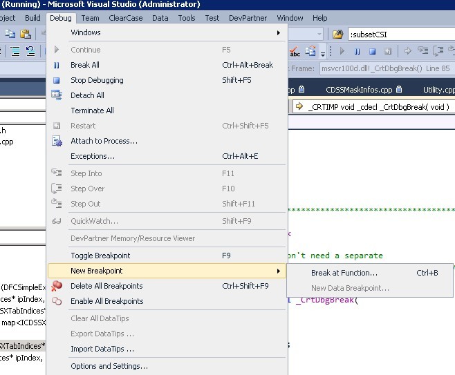 VS2005 VS2010ݶϵ㲻ԭ new data breakpoint is disabled