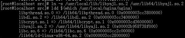 Աtfsϵͳ nginx-tfsģ  error while loading shared libraries: libyajl.so.2: й