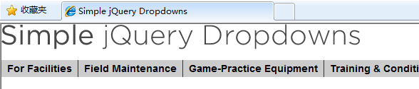 Simple jQuery DropdownsCSSѧϰС