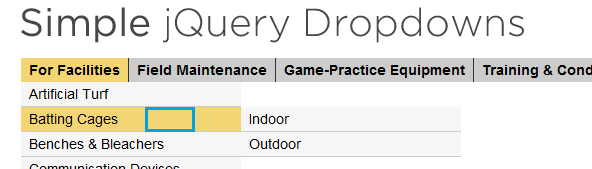 Simple jQuery DropdownsCSSѧϰС