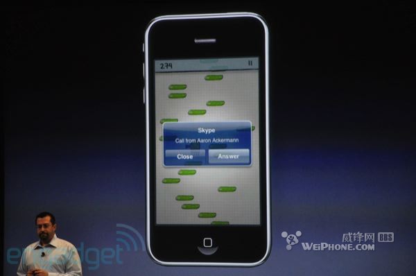 Skype for iPhone ص̨ԭ &2010 Apple iPhone 4.0 OS 